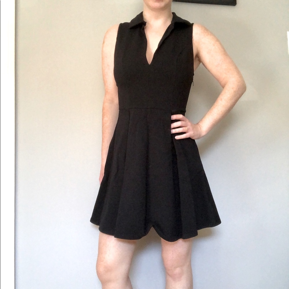 Cooperative Black Mini Dress